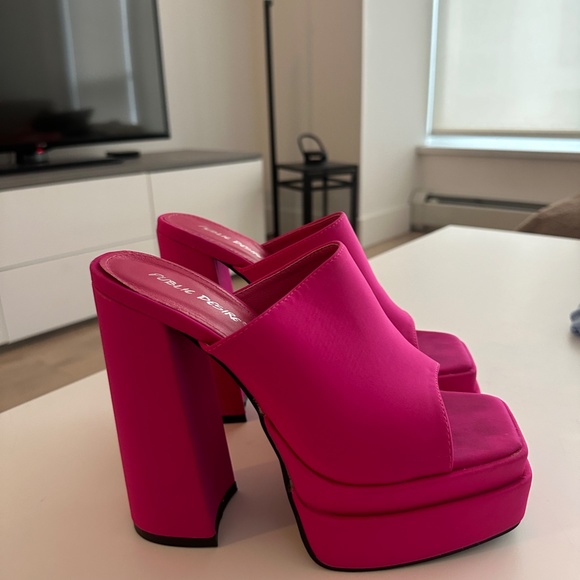 Public Desire Sky High Heels - Picture 2 of 3